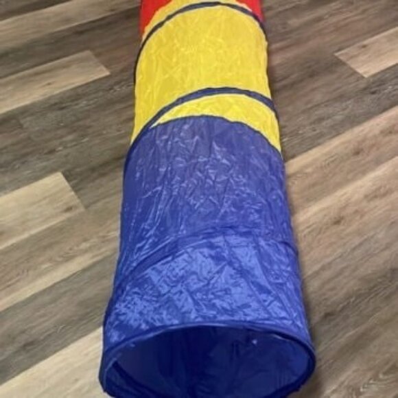 Pop Up Play Tunnel Tent for Toddlers Babies or Dogs, Indoor & Outdoor - Picture 2 of 2